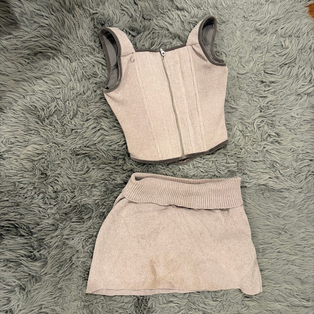 With Jean June Corset and Emilia Mini Skirt Set - Picture 4 of 5